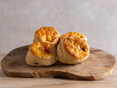 Cherry Scones 4 Pack Online Sale