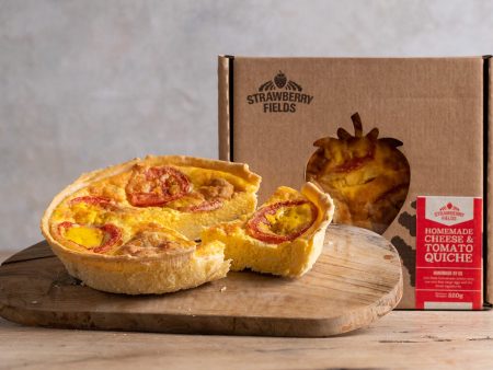 Cheese & Tomato Quiche For Discount