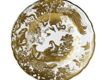 Aves Gold Dinner Plate Online Sale