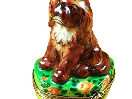 Ruby King Charles Spaniel Limoges Discount