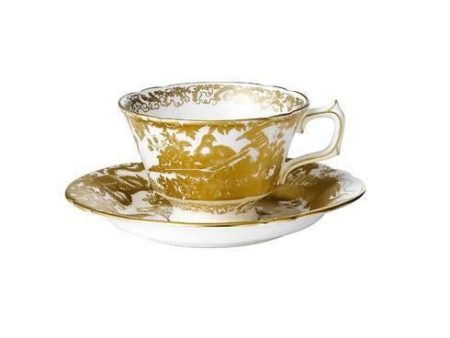 Aves Gold Tea Saucer on Sale