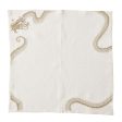 Imperial Dragon Napkin, White Gold Silver Online Sale